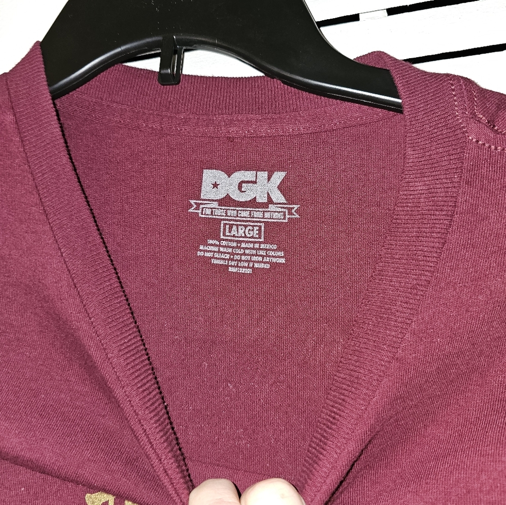 Cotton men's large shirt